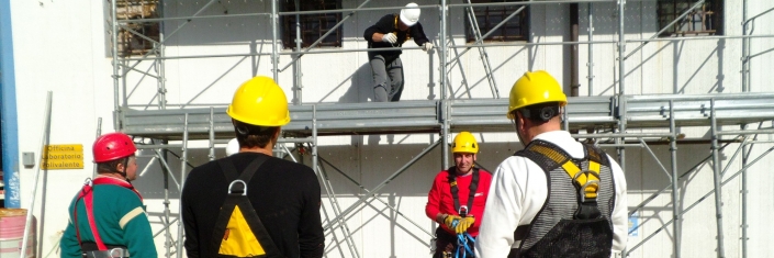 Corso per montaggio smontaggio ponteggi Roma
