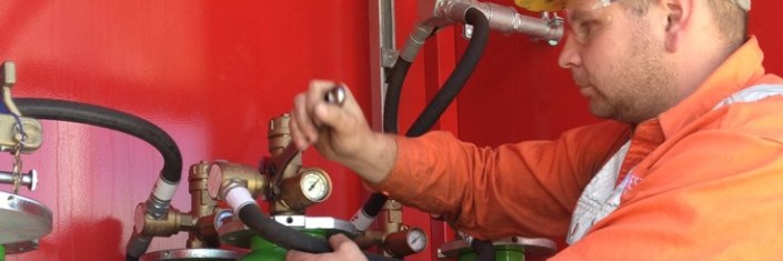 manutenzione impianti antincendio a gas